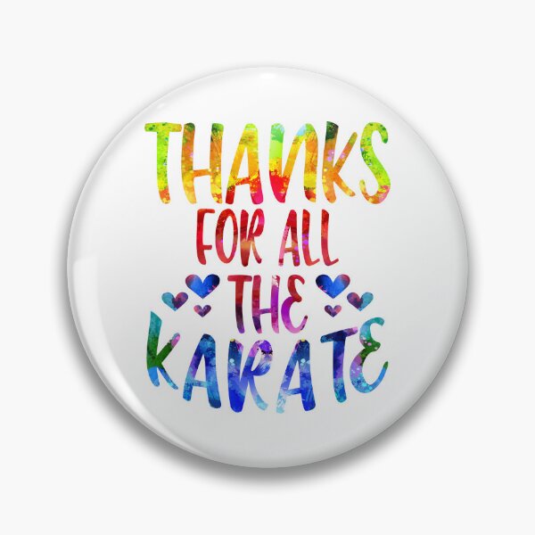 Item preview, Thanks For All The Karate watercolor designed and sold by Byrd-Maureen.