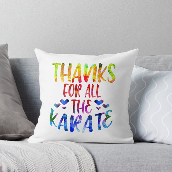 Item preview, Thanks For All The Karate watercolor designed and sold by Byrd-Maureen.