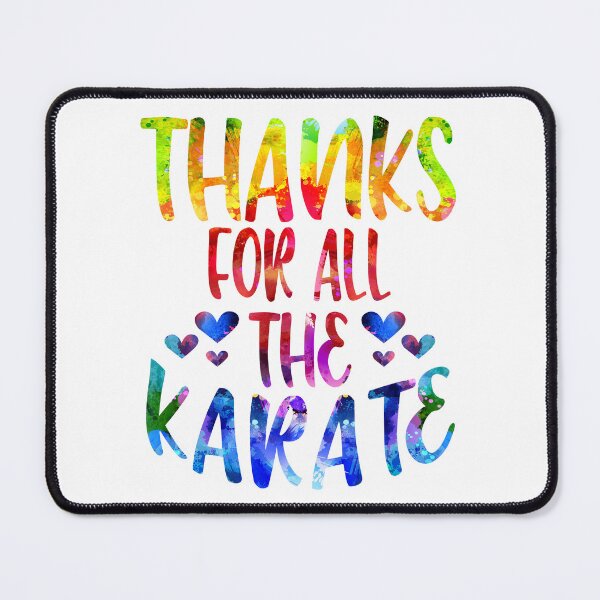 Item preview, Thanks For All The Karate watercolor designed and sold by Byrd-Maureen.