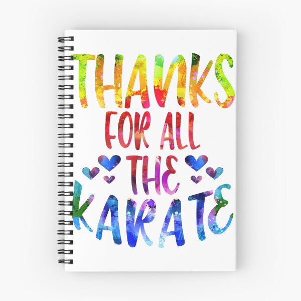 Item preview, Thanks For All The Karate watercolor designed and sold by Byrd-Maureen.