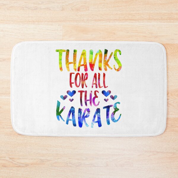 Item preview, Thanks For All The Karate watercolor designed and sold by Byrd-Maureen.