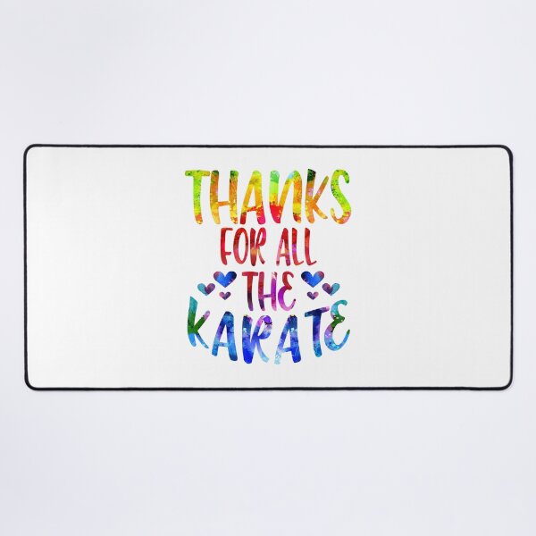Item preview, Thanks For All The Karate watercolor designed and sold by Byrd-Maureen.
