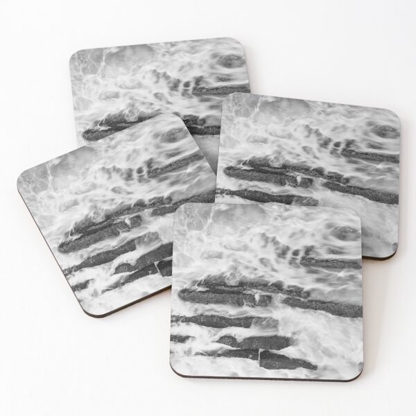 Item preview, Water breaking onto rocks  designed and sold by jemmurphy23.