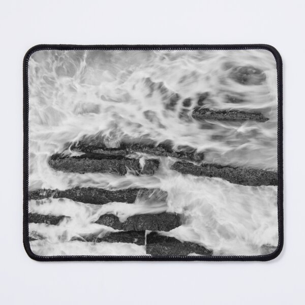 Item preview, Water breaking onto rocks designed and sold by jemmurphy23.