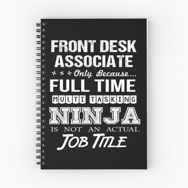 Item preview, Front Desk Associate T Shirt - Ninja Job Gift Item Tee designed and sold by ritterdick.