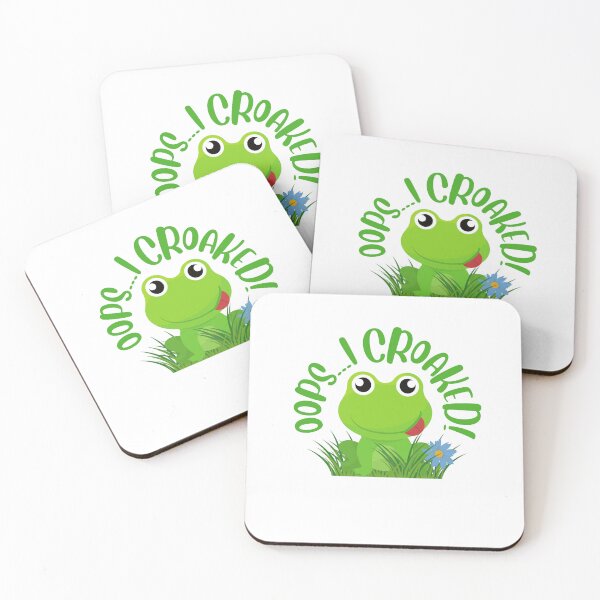 Artikelvorschau, Ups ... Ich habe gekrächzt, Frosch entworfen und verkauft von SimplyByNatasha.