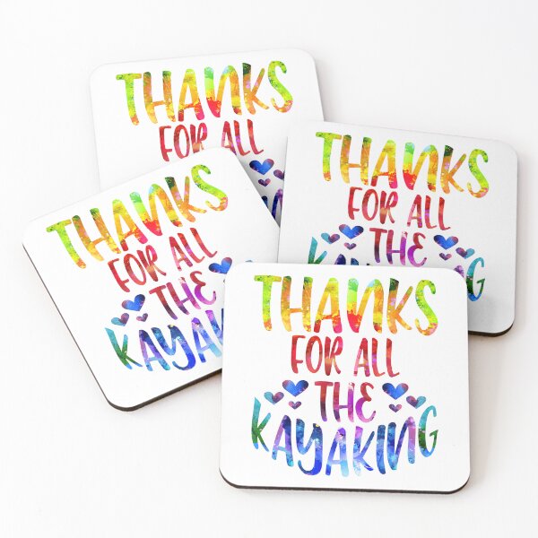 Item preview, Thanks For All The Kayaking watercolor designed and sold by Byrd-Maureen.
