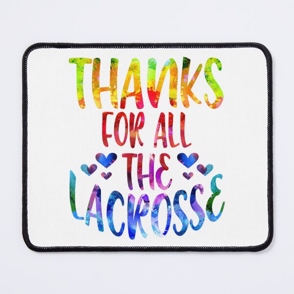 Item preview, Thanks For All The Lacrosse watercolor designed and sold by Byrd-Maureen.