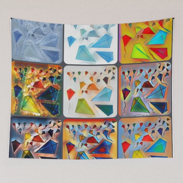 Item preview, Kites Collage designed and sold by Blertz.