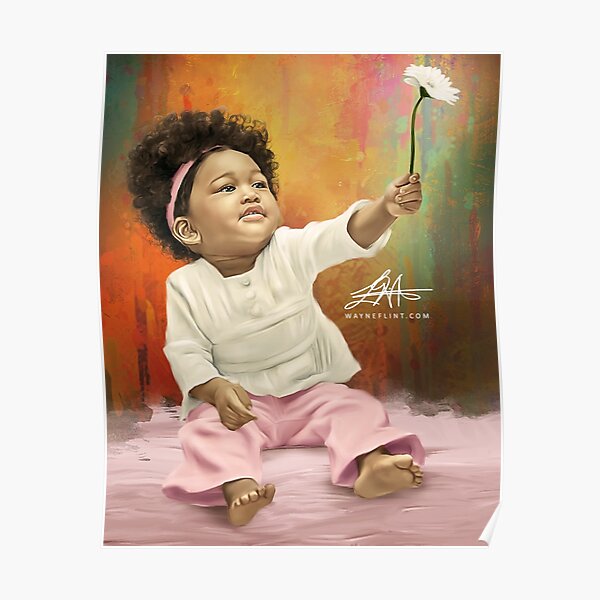 Beautiful Black Baby #15 Poster