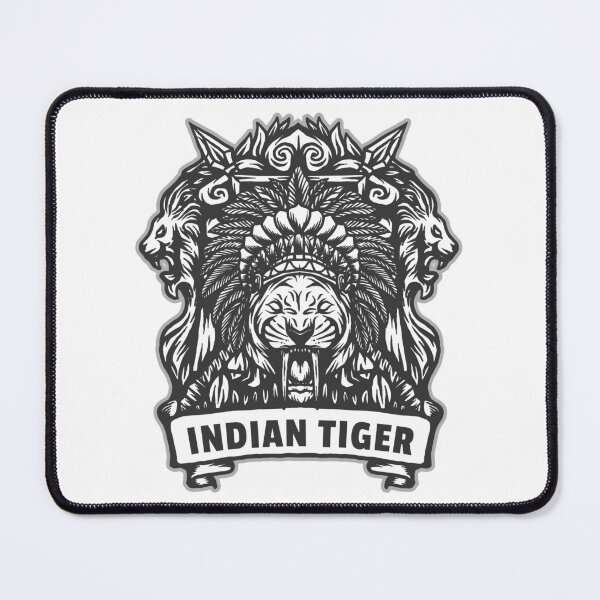 Item preview, Indian tiger hand draw designed and sold by Sulong Boat.