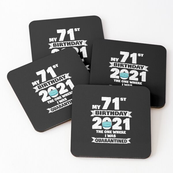 Item preview, My 71st Birthday Shirt The One Where I Was Quarantined 2021 T Shirt designed and sold by terrywillaim3.