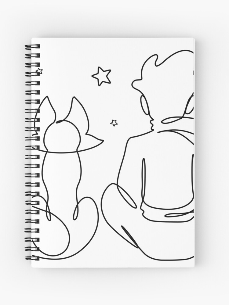 Cahier Le Petit Prince et le Renard