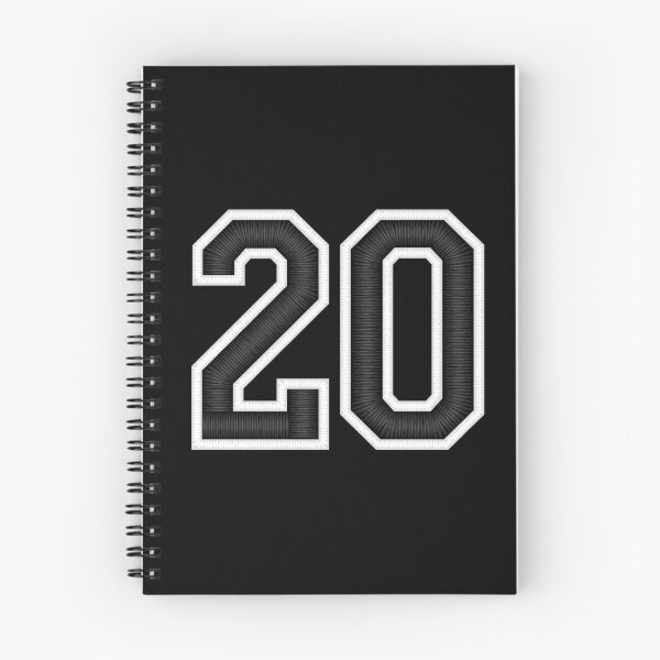 Item preview, 20 Black Jersey Sports Number twenty Football 20 designed and sold by elhefe.