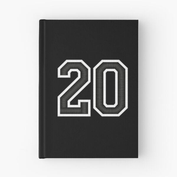 Item preview, 20 Black Jersey Sports Number twenty Football 20 designed and sold by elhefe.