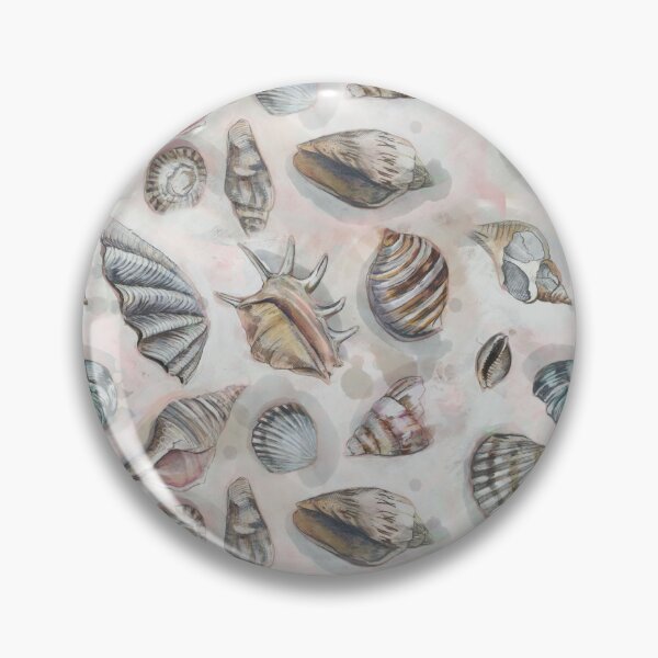 Item preview, Shells - Pink  designed and sold by Sadie James.
