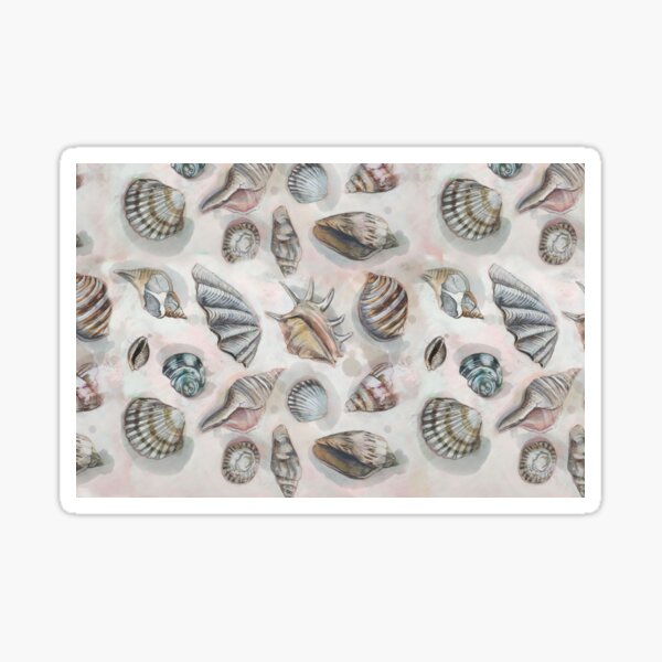 Item preview, Shells - Pink  designed and sold by Sadie James.