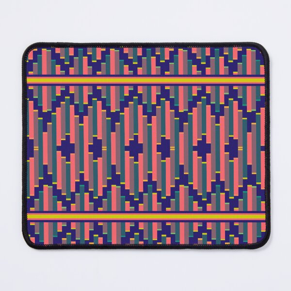 Aperçu de l'œuvre Les rayures sont disposées dans un style tribal ancien. créée et vendue par HiTheejay.