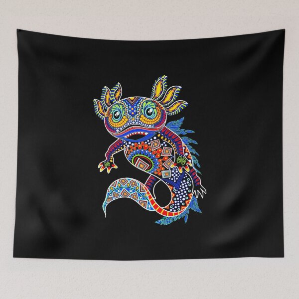 Item preview, ajolot mexican design designed and sold by cat poe.