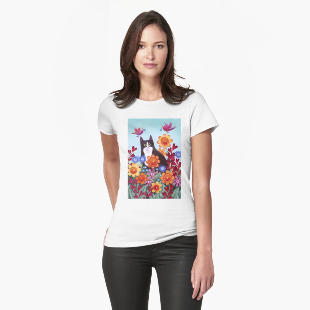 Item preview, Fitted T-Shirt designed and sold by vickymount.