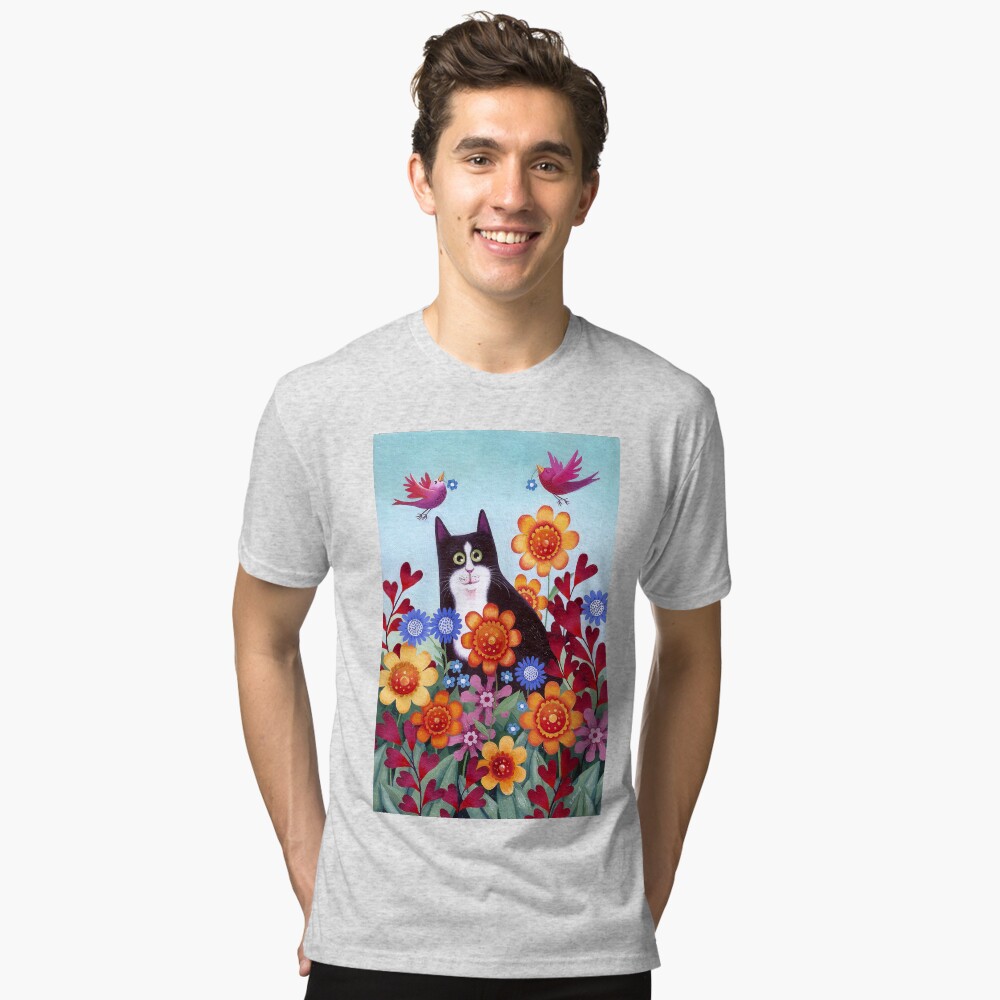 Item preview, Tri-blend T-Shirt designed and sold by vickymount.