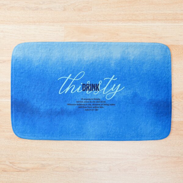 Item preview, John 7:37 - 38 If anyone is thirsty, let him come to me and drink. designed and sold by challengecafe.