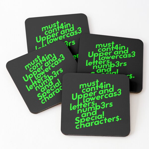 Item preview, Password Requirements designed and sold by celestekey.