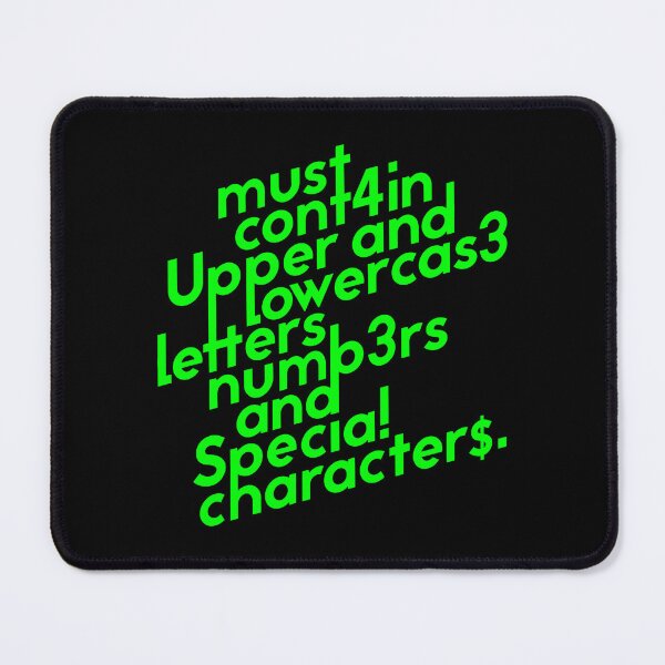 Item preview, Password Requirements designed and sold by celestekey.