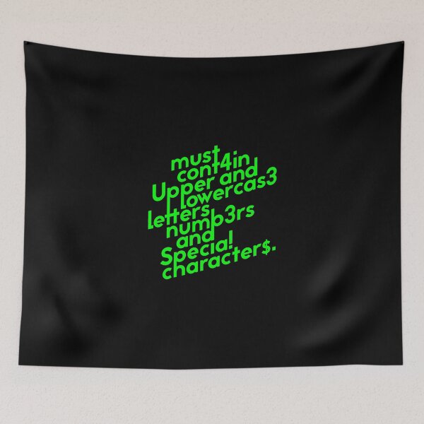 Item preview, Password Requirements designed and sold by celestekey.