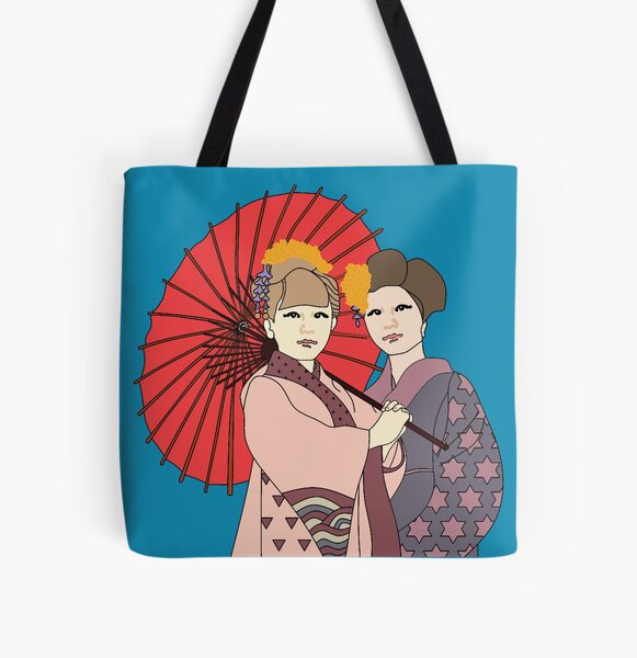 Women Kimono Traditional Japanese Style Tote Bag Girls Kawaii