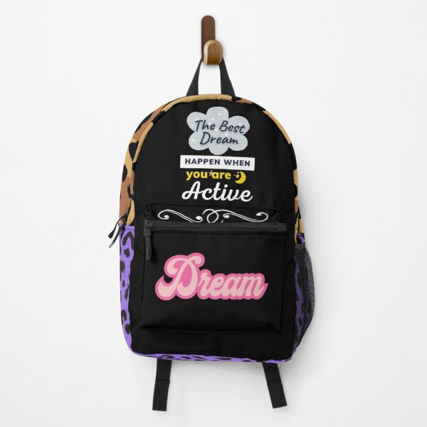 Item preview, The Best Dream Happen When You Are Active - Short Motivational Quotes | Motivational Quotes About Life designed and sold by Delandor.
