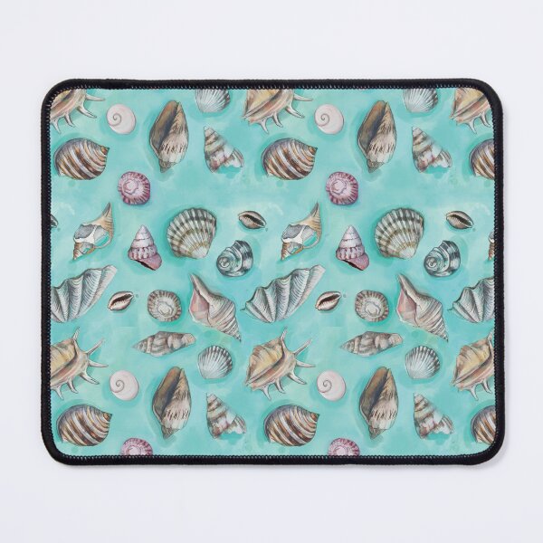 Item preview, Shells - Blue  designed and sold by Sadie James.