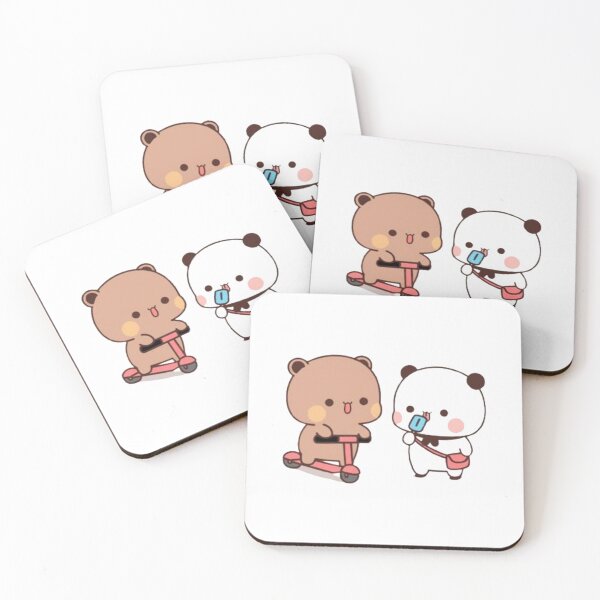 Item preview, Scooter, Milk and Mocha Cute Bears   designed and sold by PrinceMousaNo1.