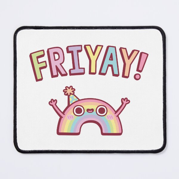 Item preview, Cute Rainbow Friday Friyay designed and sold by rustydoodle.