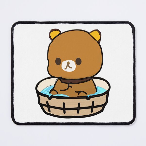 Item preview, rilakkuma kawaii bathroom    designed and sold by PrinceMousaNo1.