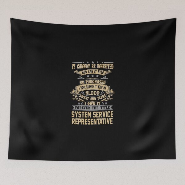 Item preview, System Service Representative T Shirt - Forever The Title Job Gift Item Tee designed and sold by celiagomez456.