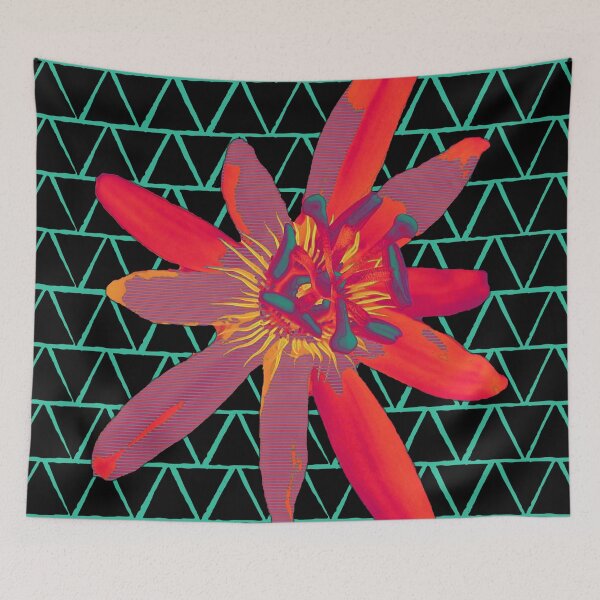 Item preview, Tropical flowers #2 | Passion flower designed and sold by Charlie-is-here.