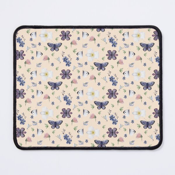 Item preview, Nordic Garden Pattern_pink background designed and sold by BbCherryT.