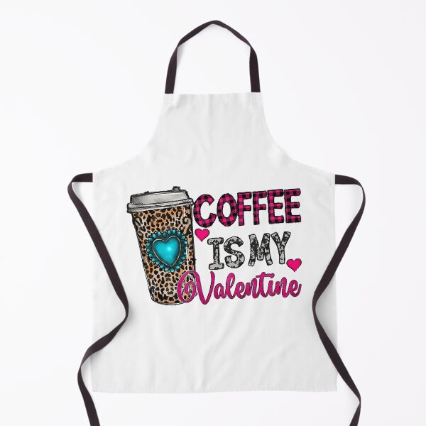 Item preview, Coffee Is My Valentine Coffee Lover Leopard Buffalo Plaid designed and sold by vincentalan.