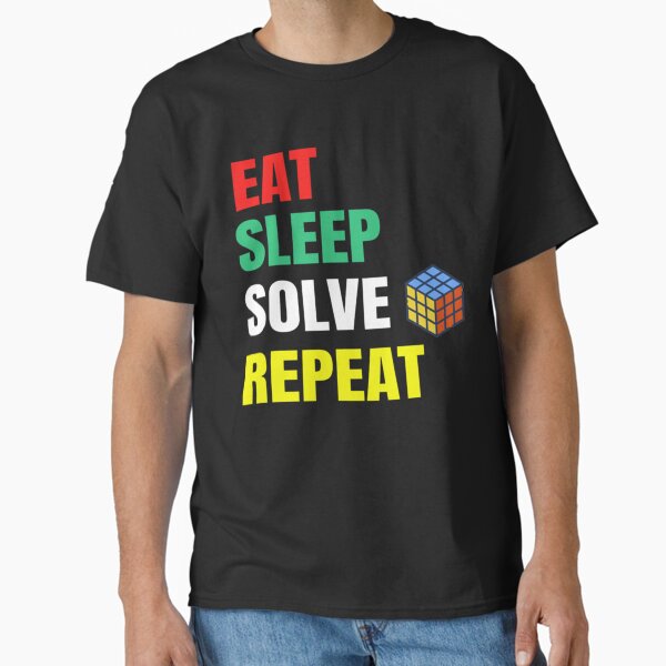 Item preview, Eat Sleep Solve Repeat Speed Cubing Puzzle Cube   designed and sold by lizethHarr.