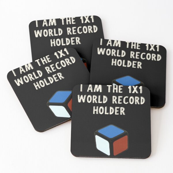 Item preview, I am 1x1x1 world record holder   designed and sold by lizethHarr.