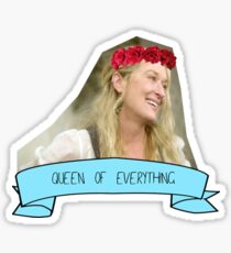 Queen Meryl Streep Sticker