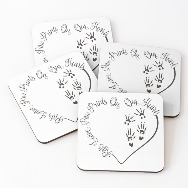 Item preview, Rats Leave Paw Prints On Our Hearts-gift for rat lovers designed and sold by BRtisticDesigns.