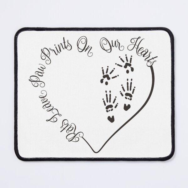 Item preview, Rats Leave Paw Prints On Our Hearts-gift for rat lovers designed and sold by BRtisticDesigns.