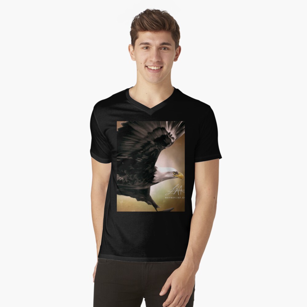 Item preview, V-Neck T-Shirt designed and sold by wayneflint.