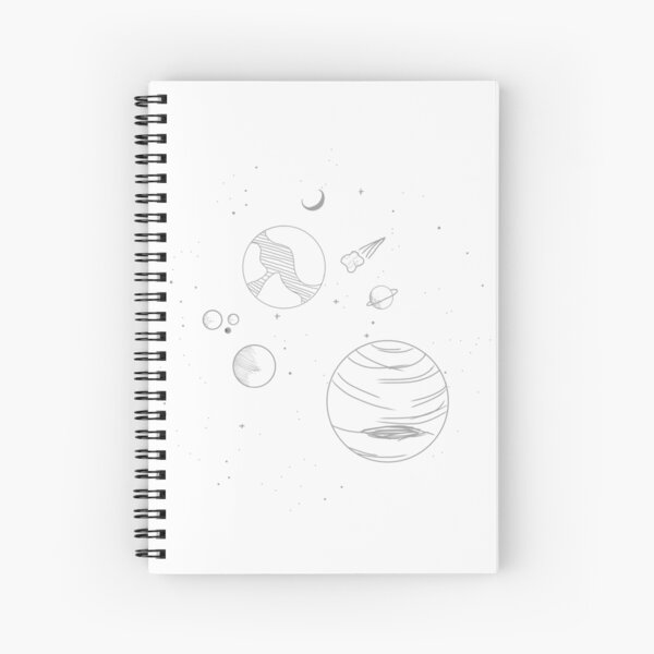 Space Spiral Notebook