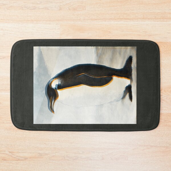 Item preview, Emperor Penguin Painting Distorted designed and sold by Dyrk Wyst Redbubble Shop.