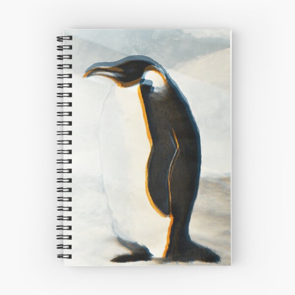 Item preview, Emperor Penguin Painting Distorted designed and sold by Dyrk Wyst Redbubble Shop.
