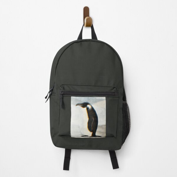 Item preview, Emperor Penguin Painting Distorted designed and sold by Dyrk Wyst Redbubble Shop.