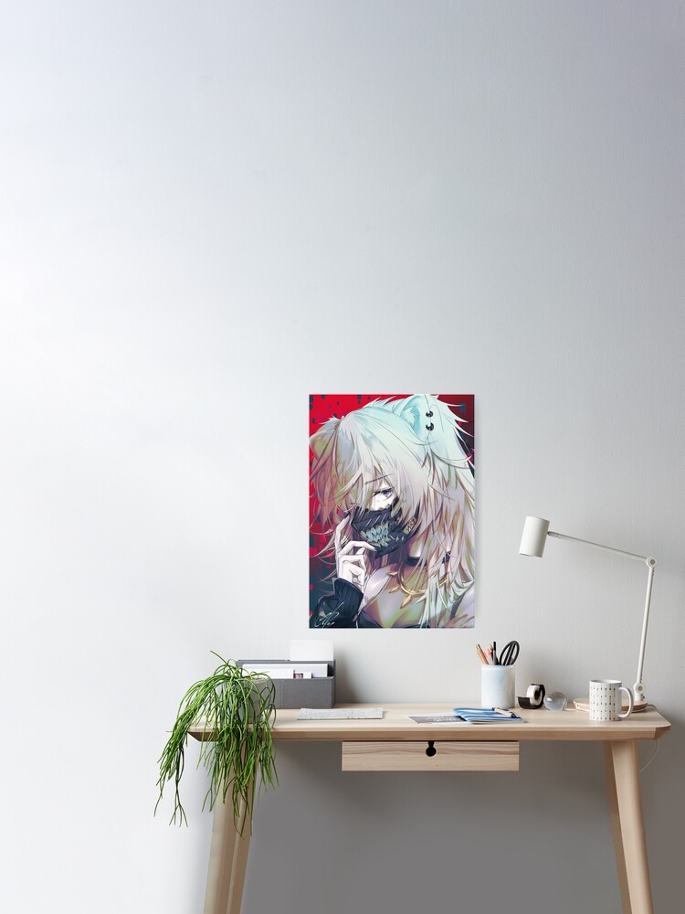 Ghoul Botan, Anime girl  Poster for Sale by AszaAri